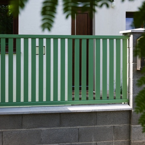 Alu Zaun - RAL 6021