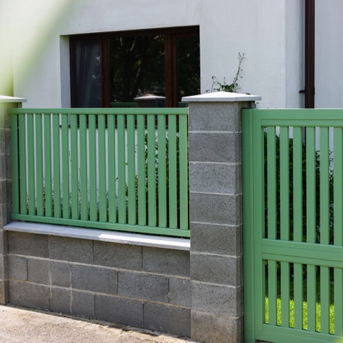 Alu Zaun - RAL 6021