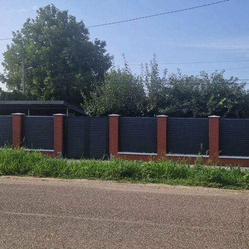 Alu Zaun - RAL 7016