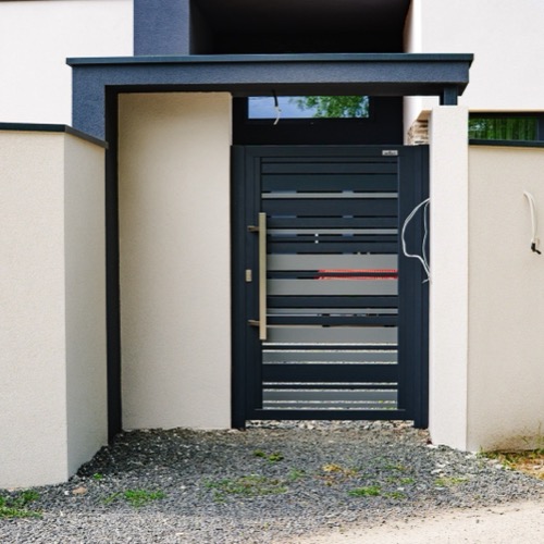 Alu Zaun - RAL 7016/7005